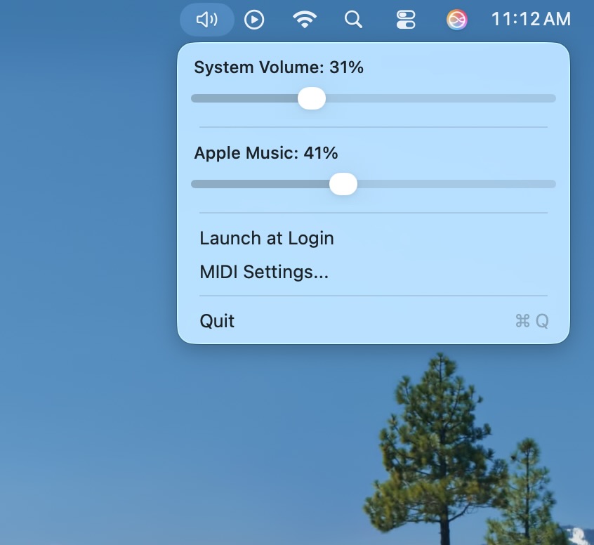 Menu Bar